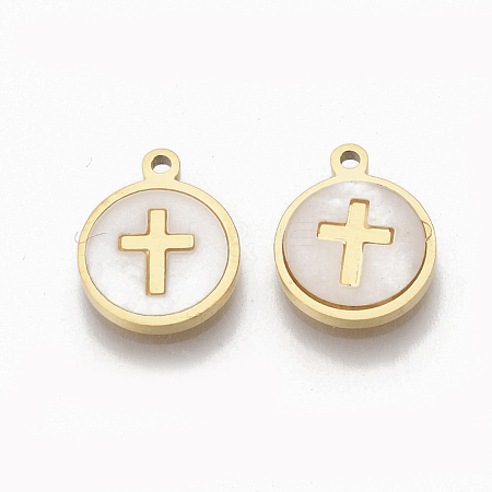 304 Stainless Steel Charms STAS-S079-124G-1