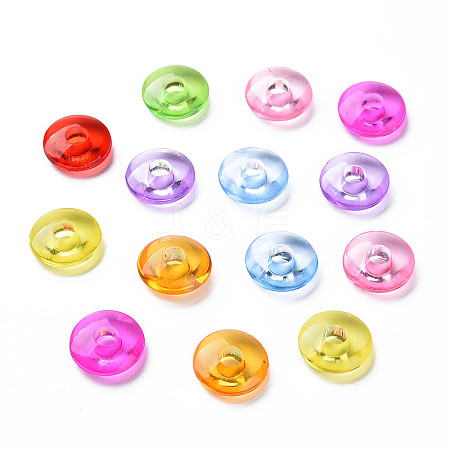Transparent Acrylic Beads X-MACR-N013-020-1