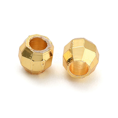 Rack Plated Round Brass Beads FIND-M036-01B-G01-1