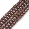 Natural Mashan Jade Beads Strands G-P232-01-L-8mm-1