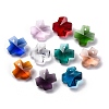 100Pcs 10 Colors Glass Pendants AJEW-H154-08A-2