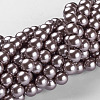 Glass Pearl Beads Strands HY-8D-B07-3