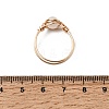 16Pcs 8 Styles Mixed Gemstone Finger Rings RJEW-UN00051-2