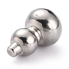 304 Stainless Steel Beads STAS-B011-05B-P-4