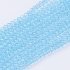 Glass Beads Strands GLAA-G045-B07-1