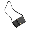 Reusable PU Leather Coffee Cup Holder AJEW-WH0368-02D-1