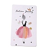 Paper Jewelry Display Cards for Necklace CDIS-F005-13-1