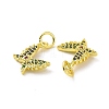 Brass Micro Pave Colorful Cubic Zirconia Charms KK-E068-VF095-3