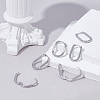 6 Pairs 3 Styles 304 Stainless Steel Hoop Earrings EJEW-UN0003-29A-2