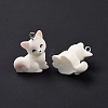Opaque Resin Pendants LS-RESI-D057-17P-4