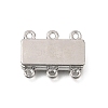 2-Strands Brass Magnetic Clasps KK-CBA9C94-01B-P-1