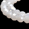 Imitation Jade Glass Beads Stands EGLA-A035-J8mm-B05-4