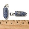 Natural Blue Spot Jasper Pendants G-Z067-07P-12-3