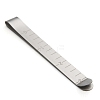 Stainless Steel Sewing Clip Cloth Ruler PW-WG94438-01-2