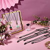 30Pcs Adjustable Polyester & Spandex Cord Necklace Making NJEW-SC0001-90-4