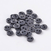 2-Hole Flat Round Resin Sewing Buttons for Costume Design BUTT-E119-20L-01-1