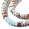 Synthetic Aqua Terra Jasper  Beads Strands X-G-S366-102A-4