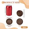 Flat Round Wood Jewelry Plate DJEW-WH0027-06B-2