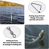 90Pcs 9 Style Brass Fishing Snaps Swivels FIND-FH0004-40-4