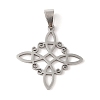 Non-Tarnish Hollow Out 201 Stainless Steel Pendants LS-STAS-G330-01B-P-1