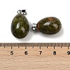 Natural Unakite Pendants G-U018-01P-D-3