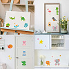 16 Sheets 8 Styles PVC Waterproof Wall Stickers DIY-WH0345-183-6