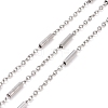 Tarnish Resistant Handmade 304 Stainless Steel Cable Chains CHS-G003-11P-A-3