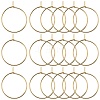 SUNNYCLUE 150Pcs 316 Surgical Stainless Steel Hoop Earring Findings STAS-SC0007-18-1