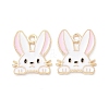 Alloy Enamel Pendants PALLOY-D015-08E-2
