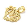 Heart Brass Pendants KK-I714-04G-M-2