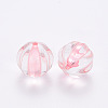 Transparent Acrylic Beads TACR-S154-19A-26-2