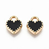Alloy Enamel Charms ENAM-S126-015D-RS-2
