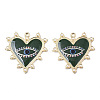 Printed Alloy Pendants ENAM-S016-69C-1