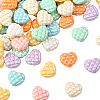 80Pcs Opaque Acrylic Beads OACR-SP0001-95-1