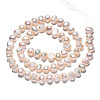 Natural Cultured Freshwater Pearl Beads Strands X-PEAR-N014-05B-2