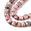 Natural Rhodonite Beads Strands G-N342-132-3