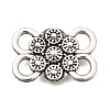 Tibetan Style Alloy Links Connector Charms FIND-D042-07D-AS-1
