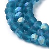 Imitation Jade Glass Beads Strands EGLA-YW0003-19B-24-4