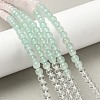 Chakra Natural Yellow Jade & Crystal Quartz & Green Aventurine & Rose Quartz & Carnelian & Sodalite & Amethyst Beads Strands G-NH0002-E03-4mm-2