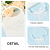Polyester Lace Elastic Bridal Garters AJEW-WH0007-29-3