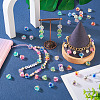 72Pcs 9 Colors UV Plating Rainbow Iridescent Acrylic Beads OACR-TA0001-48-7