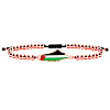 Palestine Map 304 Stainless Steel Enamel Link Bracelets FS-WGEA228-08-1