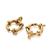 304 Stainless Steel Spring Ring Clasps STAS-K288-03D-G-2