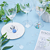 SUNNYCLUE DIY Blank Wine Glass Charm Making Kit DIY-SC0023-62C-4