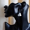 Ghost Alloy Resin Dangle Earrings FS-WG96166-01-3