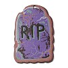 Halloween Printed Wooden Big Pendants WOOD-I016-01H-1