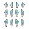 Transparent Resin Crystal AB Rhinestone Pendants Set RESI-TAC0002-46C-2