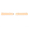 Brass Links Connectors KK-E785-37RG-1