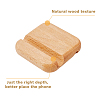 Wood Mobile Phone Holders DJEW-WH0039-18-4