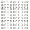 90Pcs 925 Sterling Silver Spacer Beads FIND-PH0059-78C-1